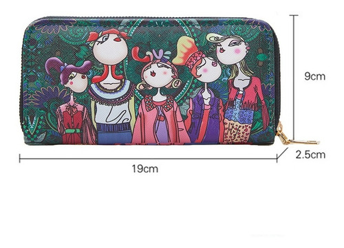 Imagen 6 de 9 de Set 6 Bolsas Floral Moda Elegante Mujer Estampado Versatil