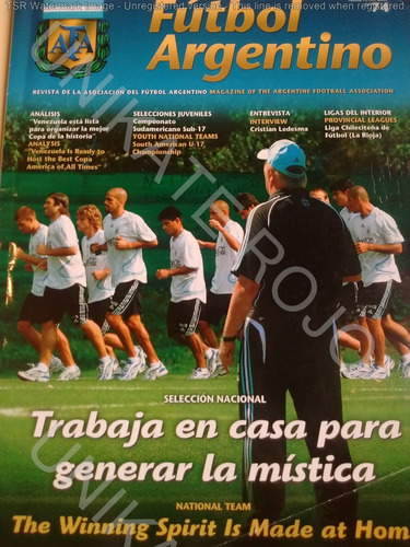 Revista Afa Fútbol Argentino Sub 17 Ledesma Ligas Venezuela