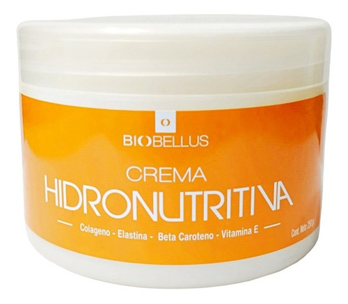 Crema Hidronutritiva X 250 Gr Vitamina E Biobellus