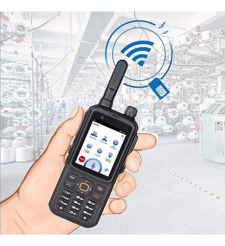 Inrico T320 Black Walkie-talkie