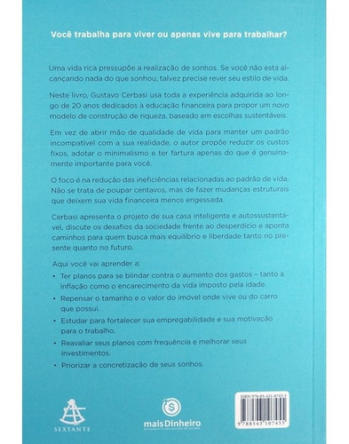 Livro A Riqueza Da Vida Simples - Gustavo Cerbasi