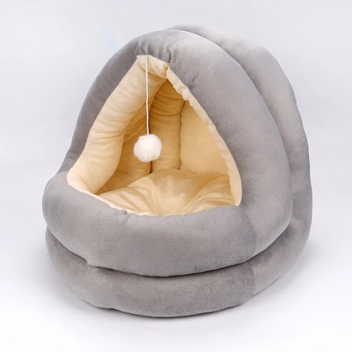 Cama Cueva Para Mascotas Porte Pequeño 50cm X 48cm X 43cm