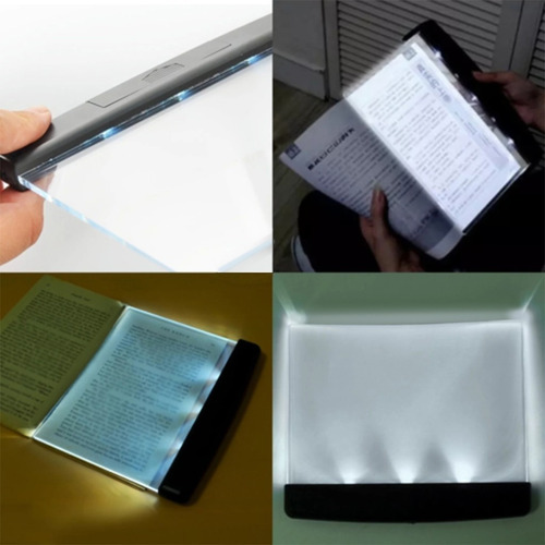 Luz Led Cuña Ojos Proteger Panel Libro Lámpara De Lectura Pa