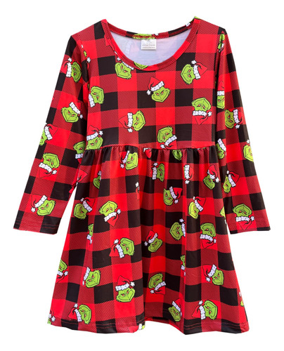 Adorable Vestido De Halloween Para Niñas Pequeñas, Apto P.