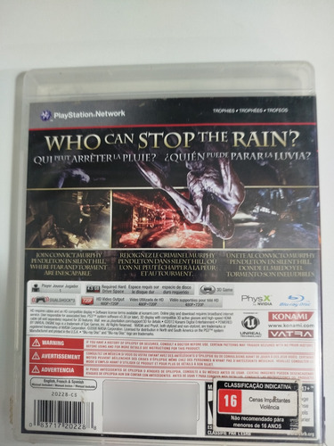 Silent Hill Downpour Ps3 Físico (Usado)