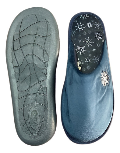 Pantufla Para Dama Estrella