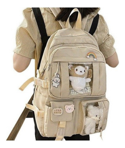 * Mochila Moda Mujer Colegio Coreano Kawaii [u]