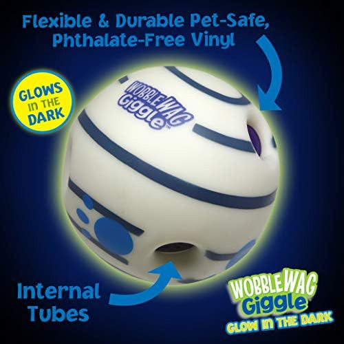 Wobble Wag Que Brilla En La Oscuridad, Juguete Interactivo O