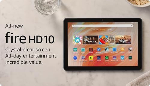 Tableta Fire Hd 10 Completamente Nueva, Diseñada Para Relaja