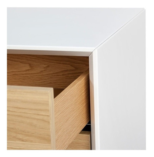 Imagen 4 de 4 de Mueble Aparador En Madera Lacada Y Flormorado Ref: Amatista