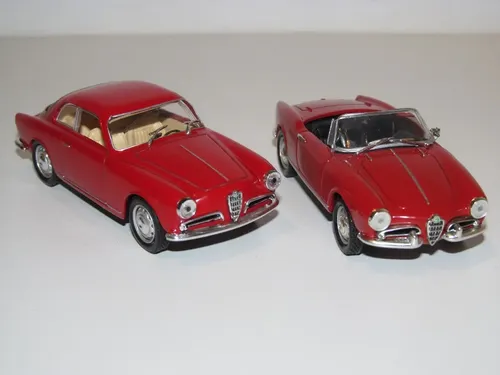 Alfa Romeo Giulietta Sprint E Spider -miniaturas 1:43 Solido