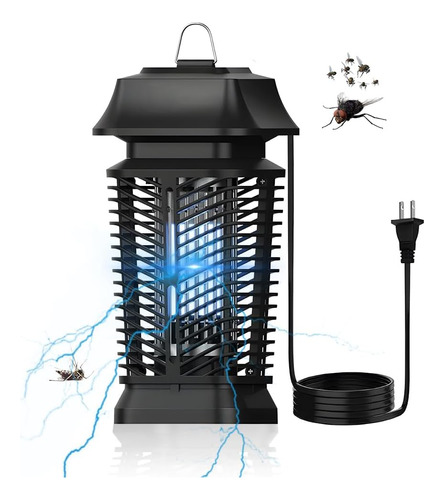 Exterminador Eléctrico De Insectos  Luz Eléctrica Azul Viol