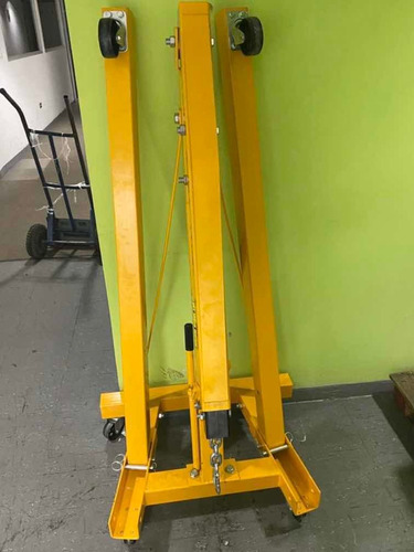 Imagen 5 de 6 de Grua Hidraulica Pluma Brazo Y Ruedas 2 Toneladas Genpar .