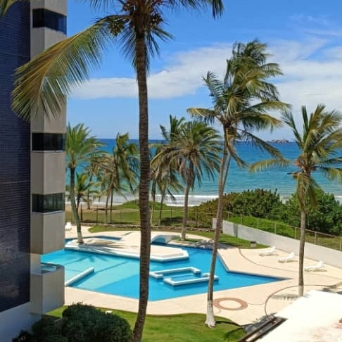 Imagen 3 de 20 de Lindo Apartamento Por Temporada Vista Al Mar Costa Azul Conjunto Playa Moreno