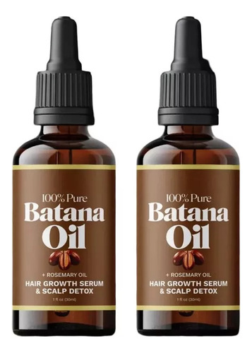 . 30 Ml X 2-aceite De Batana For El Crecimiento Del Cabello