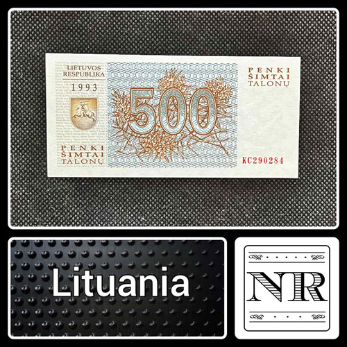 Lituania - 500 Talonas - Año 1993 - P #46