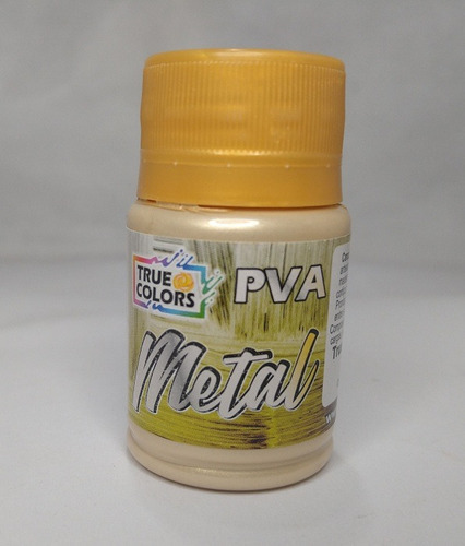 Tinta Pva Metal 37ml True Colors Cor Champanhe