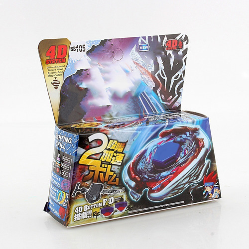 Beyblade Big Bang Pegasis F:d Sistema De Fusión De Metal F 4