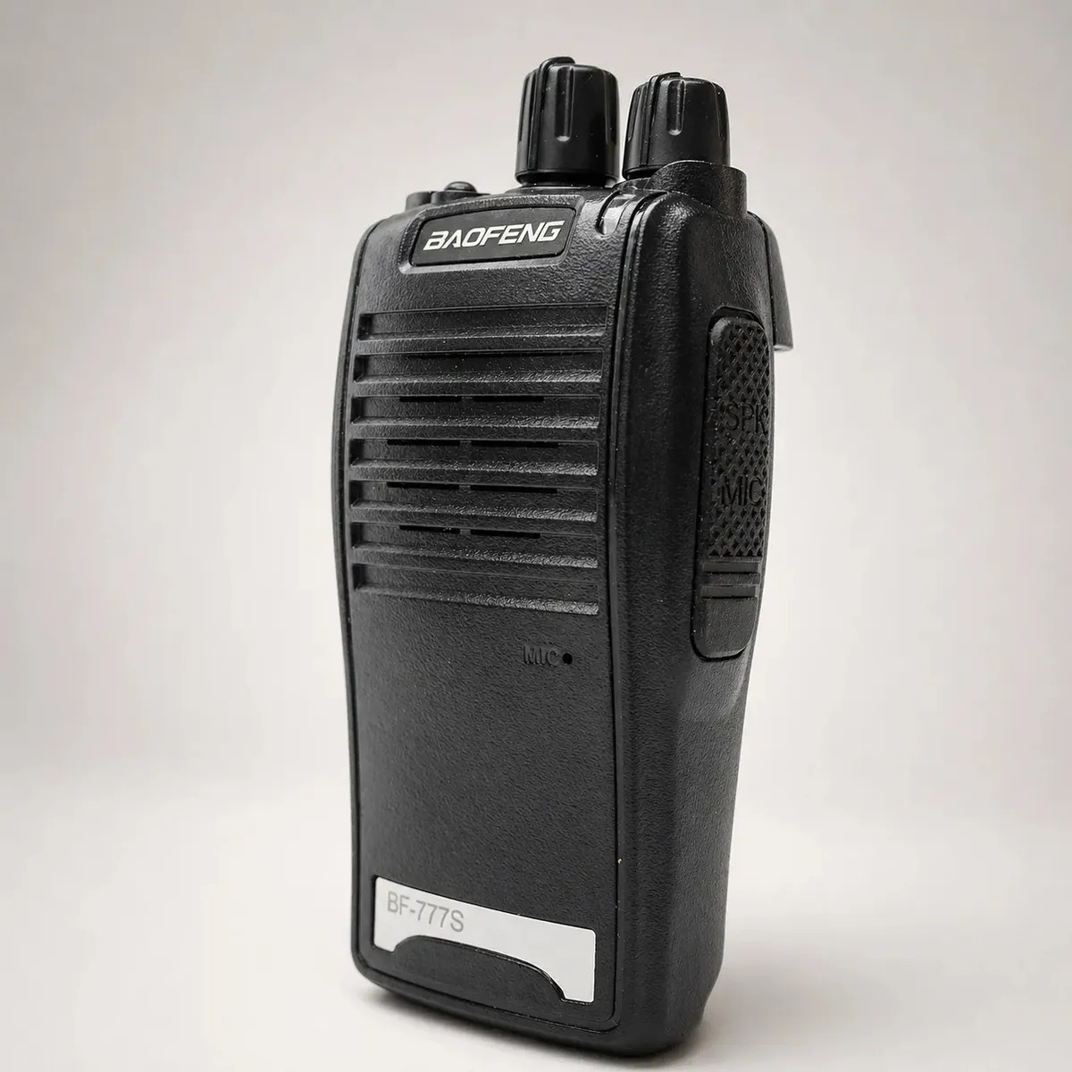 Frente De Rádio Somente Para Reposição 777s !atenção! Bandas De Freqüência Uhf Cor Preto