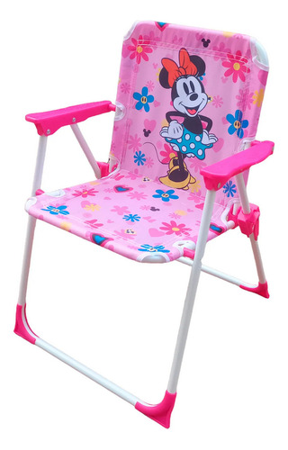 Silla Plegable Infantil Minnie Mouse Titanio Cuchitostore