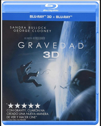 Gravedad 3d Bluray+bluray3d Nuevo Y Cerrado