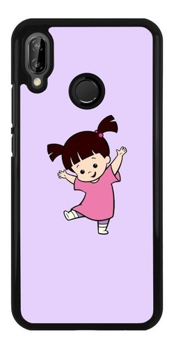 Funda Protector Para Huawei Monster Inc Boo Niña Morado N