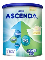 Comprar Ascenda Fórmula En Polvo Para Niños De 3 Años, Vainilla 400g Vainilla