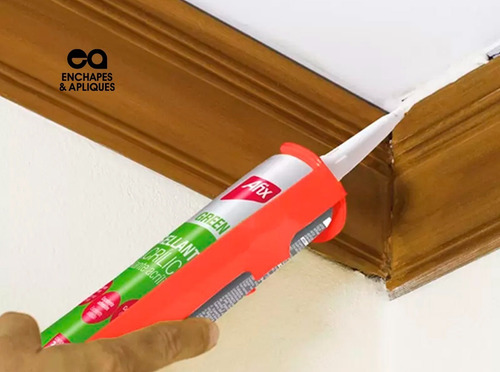 Imagen 4 de 4 de Sellante Acrílico Multiusos Afix 300 Gr