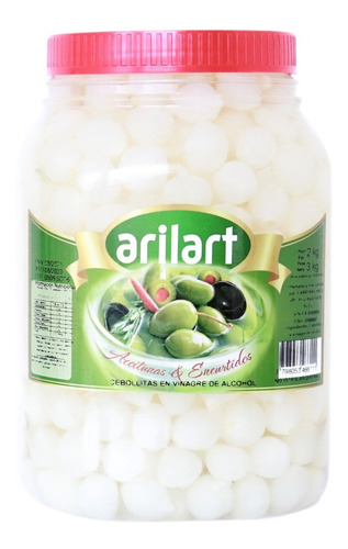 Cebollitas En Vinagre Premium X 2 Kg - Arilart