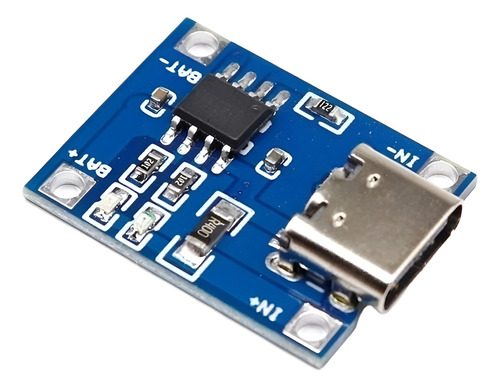 Micro Módulo Carregador Tp4056 Duplo Led E Proteção