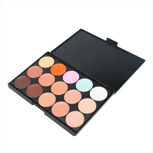 Yarlady Set De Maquillaje De 15 Colores De Base Correctora D