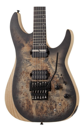 Imagen 4 de 7 de Guitarra eléctrica Schecter Reaper-6 FR S de fresno 2019 satin charcoal burst satin con diapasón de ébano