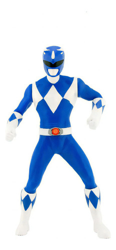 Ranger Azul Muñeco Articulado Power Rangers 41cm Orig Ditoys