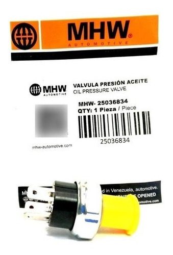 Valvula O Sensor Presion Aceite Daewoo Cielo Racer Espero