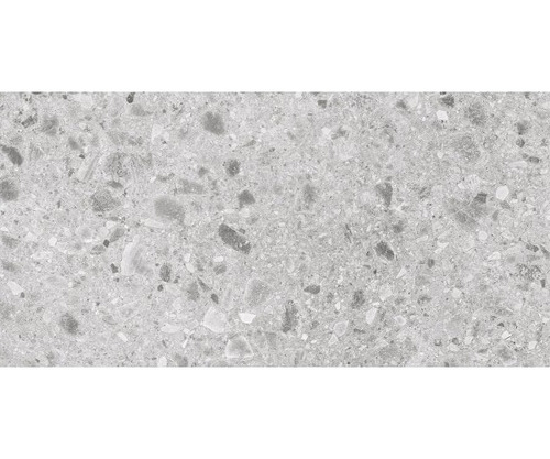 Porcelanato Mb Europeo Geotech Grey Terrazo Rect 60 X 120 