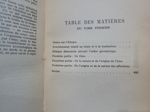 Imagen 7 de 10 de Ethique Spinoza 2 T Traduc Charles Appuhn Garnier Frances