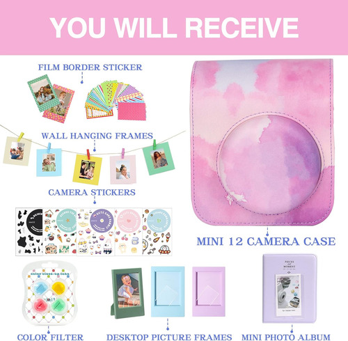 Kit De Accesorios Para Cámara Instantánea Fujifilm Instax Mi