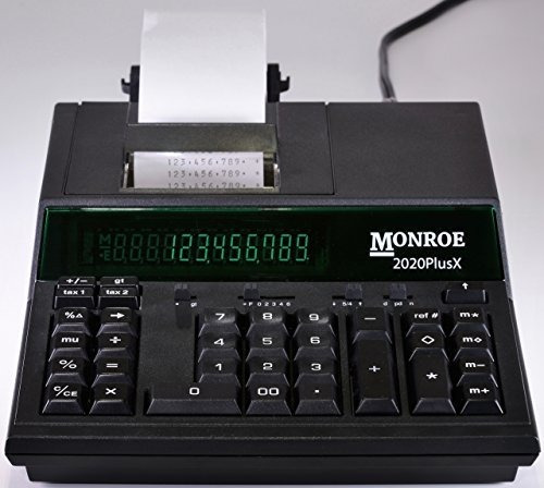 Calculadora Impresora Monroe 2020plusx Para Contabilidad.