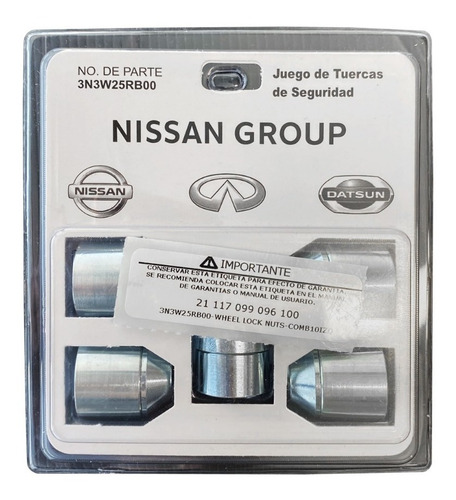 Imagen 2 de 3 de Birlos De Seguridad Para Auto