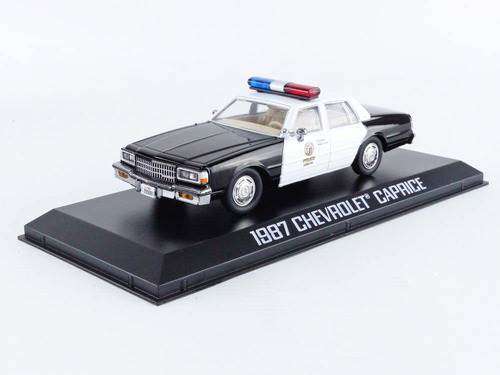 1987 Chevy Caprice Metropolitan Police Negro Y Blanco Termin