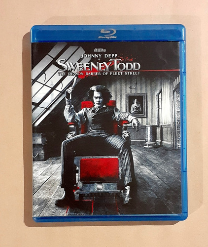 Sweeney Todd (2007 - Tim Burton) -importada Blu-ray Original