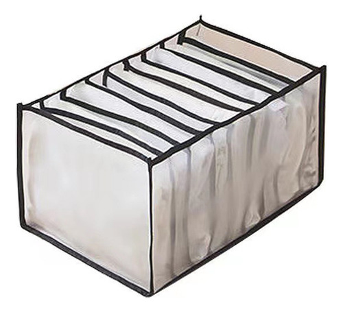 1pc Caja Organizadora De Ropa Con 9 Rejillas Almacenamiento