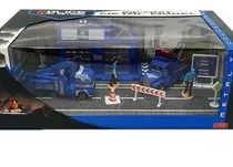 Comprar Estacion De Policia Con Vehiculos Y Accesorios. Caja 37 Cm.