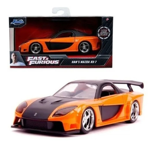 Han´s Mazda Rx-7 Rápido Y Furioso 1:32 Jada 