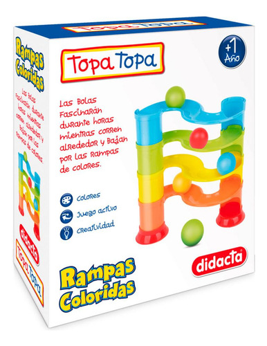 Juego De Estimulación Didacta Rampas Coloridas Oferta