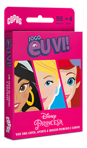 Jogo Eu Vi Princesas Disney Aponte A Imagem Primeiro E Ganhe
