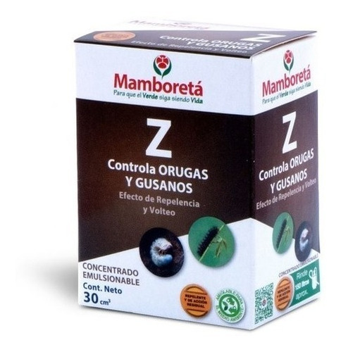 Mamboretá Z 30cc Insecticida Controla Orugas Gusanos