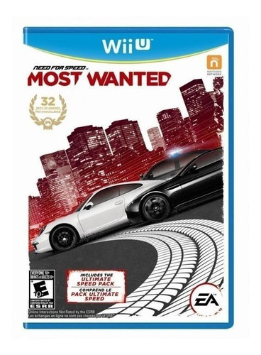 Need for Speed: Most Wanted  Most Wanted Standard Edition Electronic Arts Wii U Físico