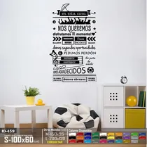 Comprar Vinilos Decorativos Frase En Esta Casa Juvenil Stickers