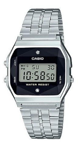 Relógio Casio Unissex Vintage Diamonds A159wad-1df